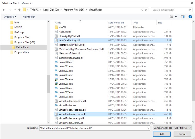 Windows explorer dialog