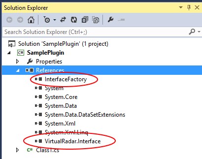 Visual Studio references